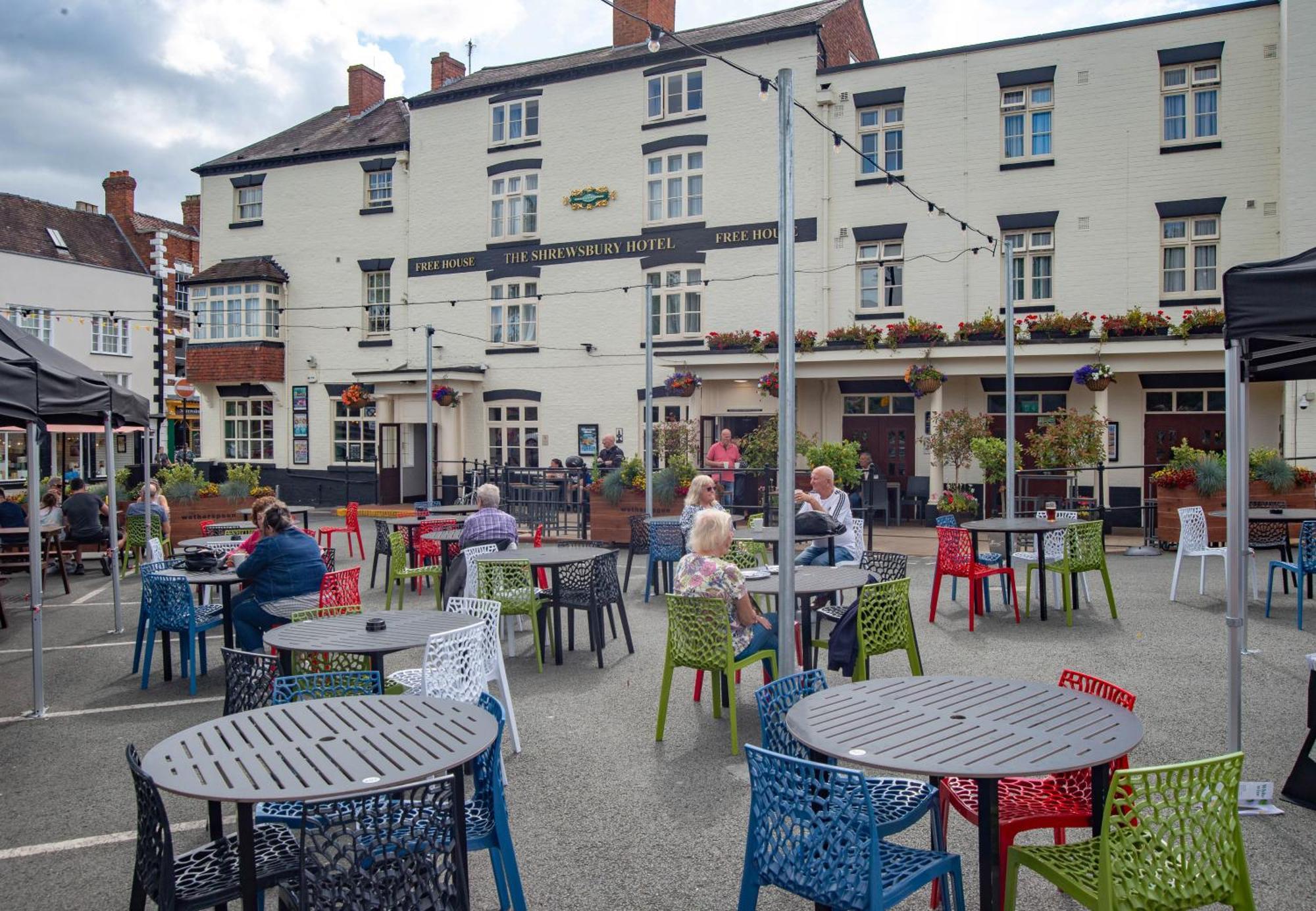 The Shrewsbury Hotel Wetherspoon Екстер'єр фото