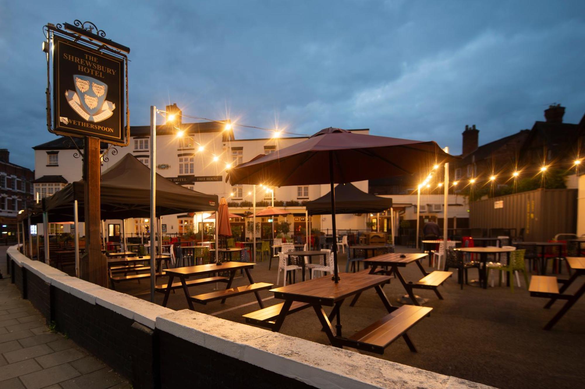 The Shrewsbury Hotel Wetherspoon Екстер'єр фото