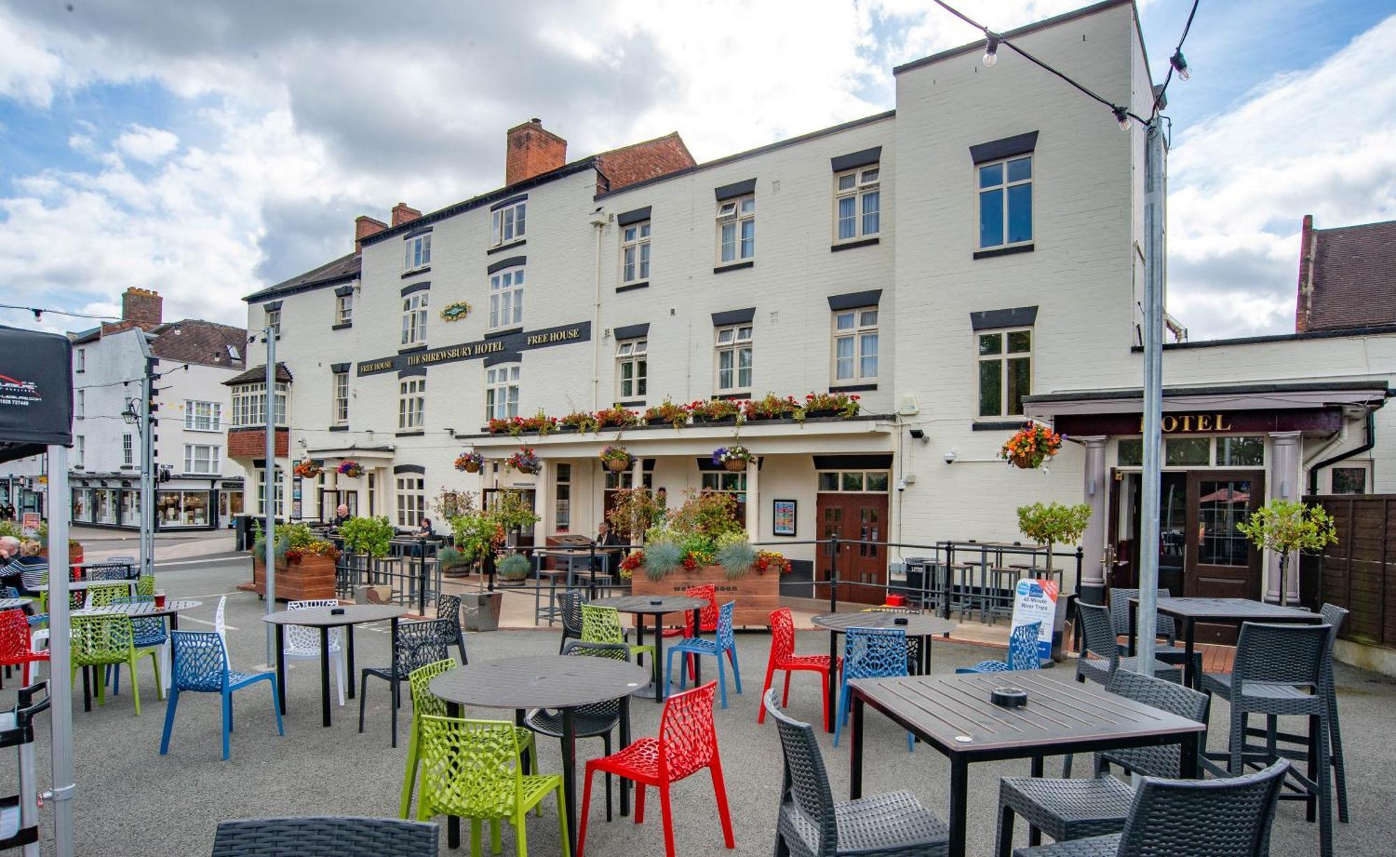 The Shrewsbury Hotel Wetherspoon Екстер'єр фото